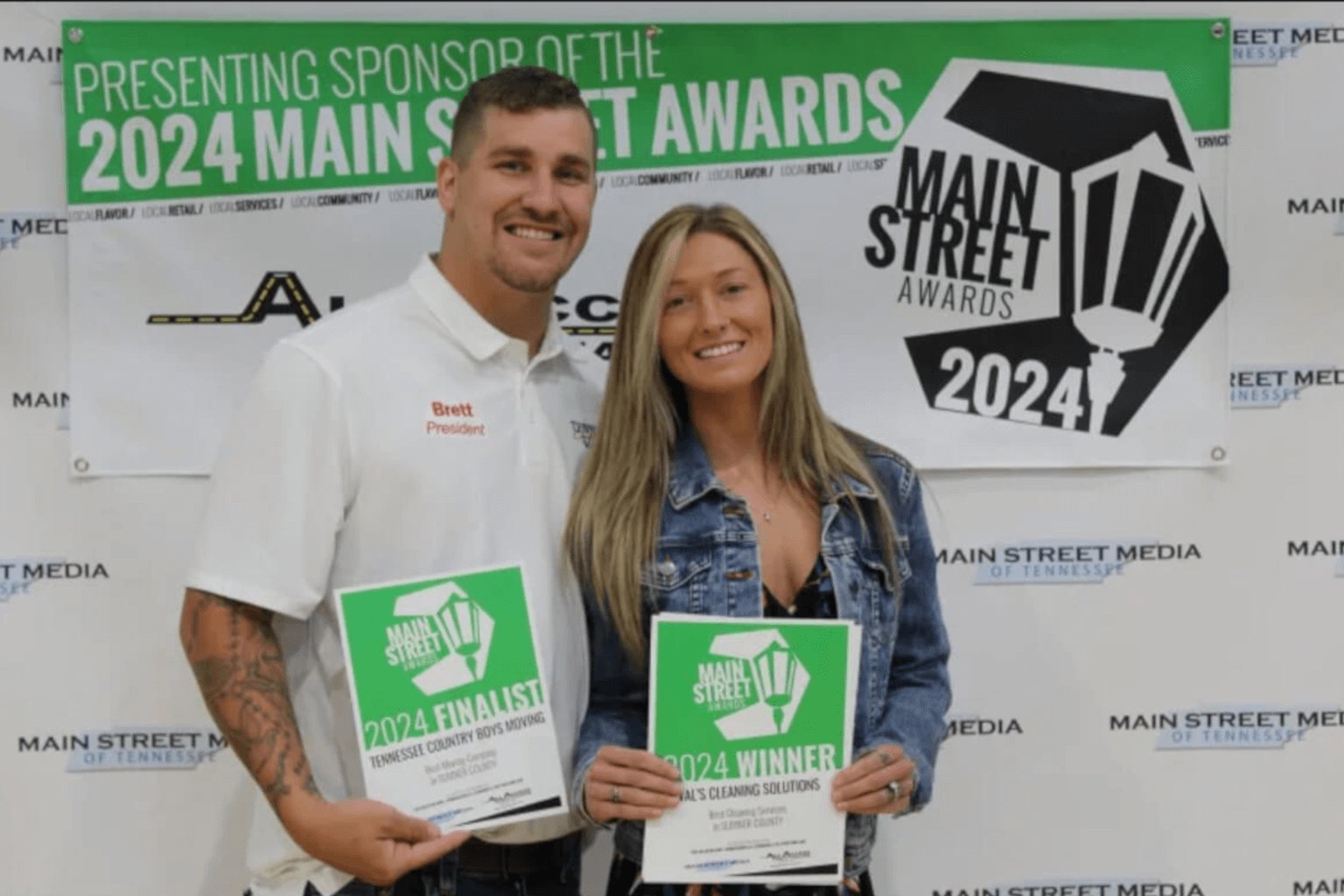 Brett & Valerie: Finalist & Winner - 2024 Main Street Awards